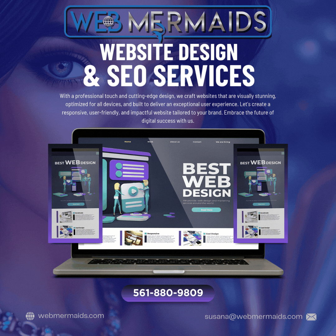 Business website designs and SEO optimized presentation