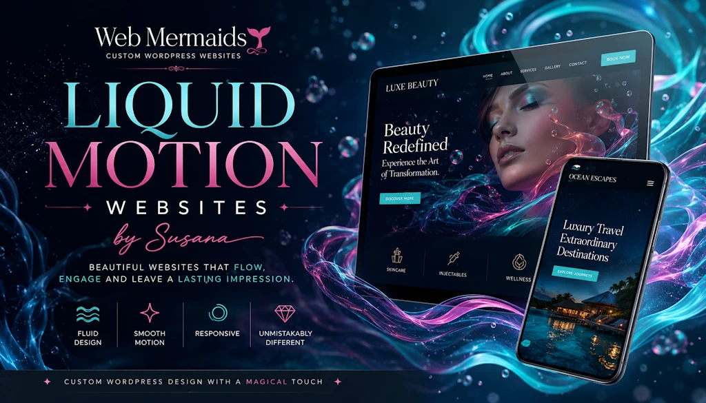 Liquid Motion Websites by Susana and Web Mermaids